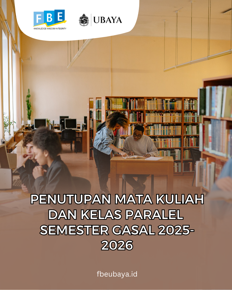 PENGUMUMAN PENUTUPAN MATA KULIAH DAN KELAS PARALEL SEMESTER GASAL TAHUN AKADEMIK 2025 2026